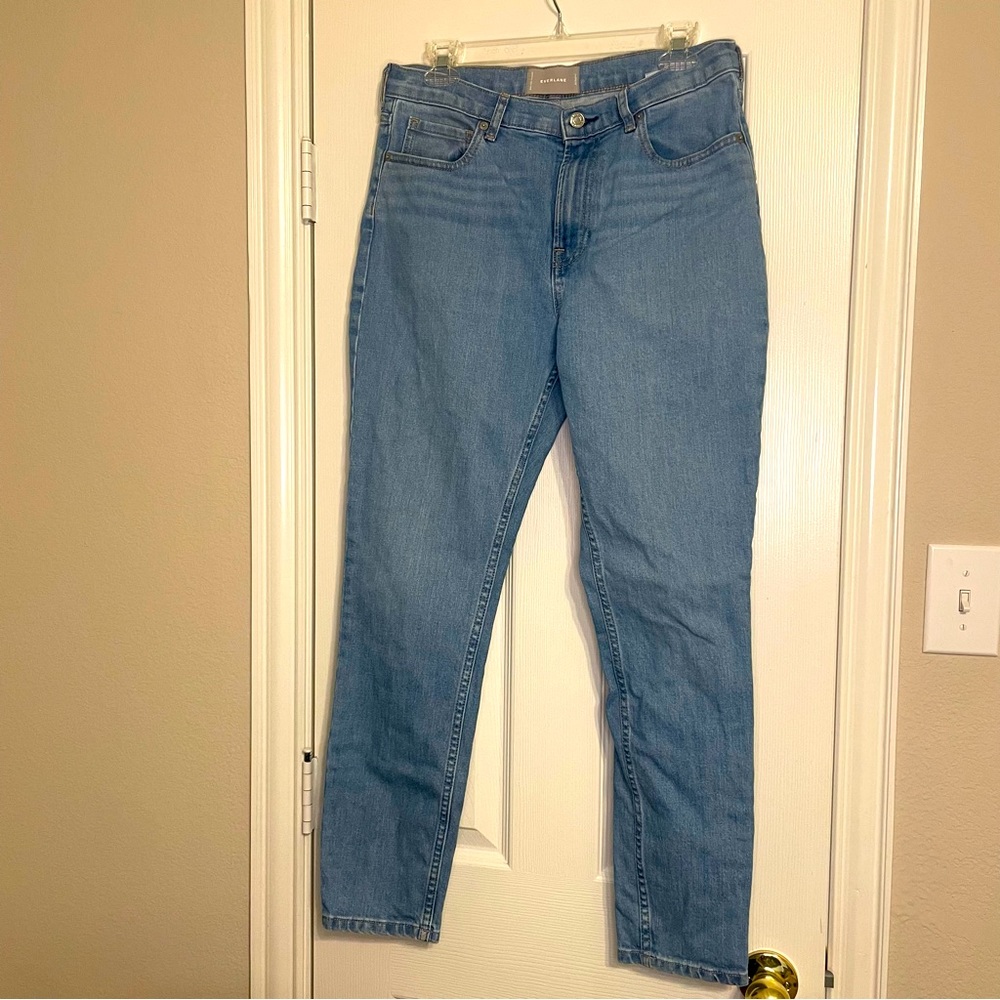 Everlane Regular Straight High Waist Mom Jeans Size 30